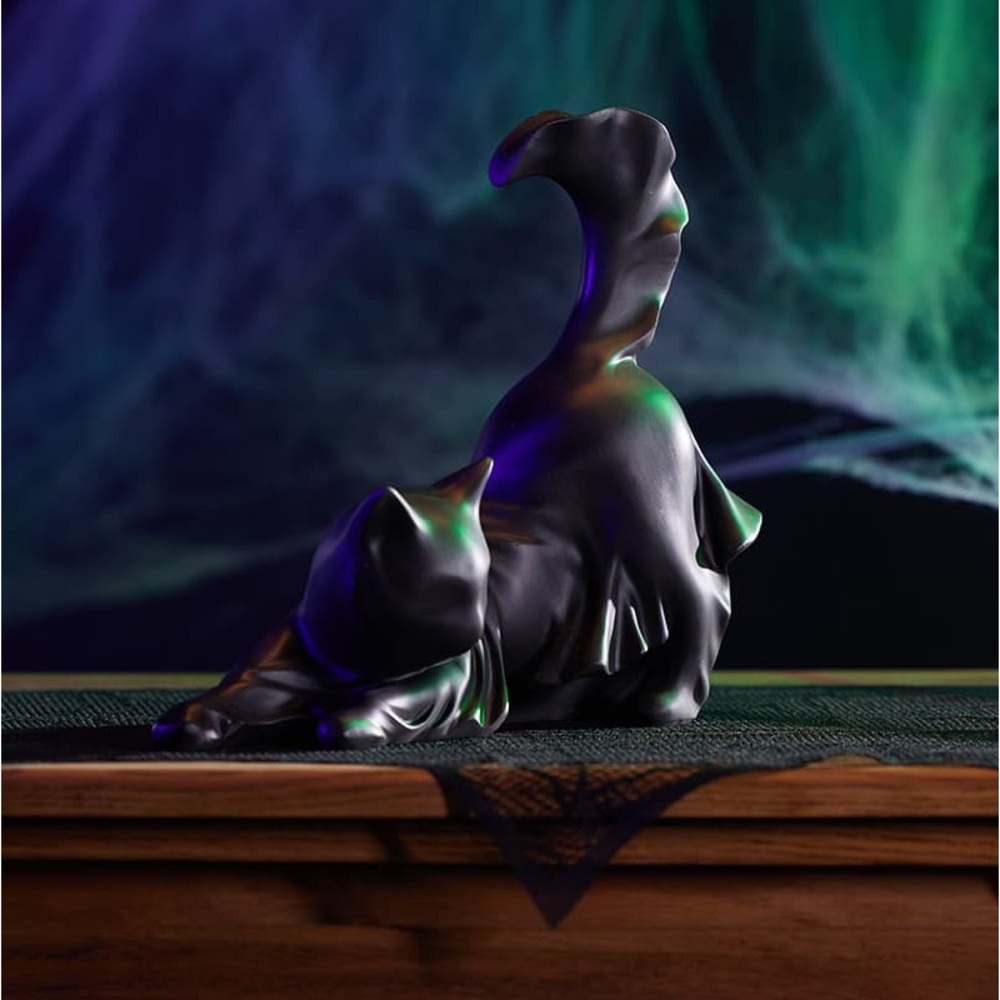 🐈‍⬛Spookily cute black ghost cat figure🐈‍⬛NWT